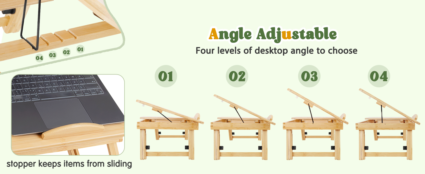 Bamboo Laptop Desk