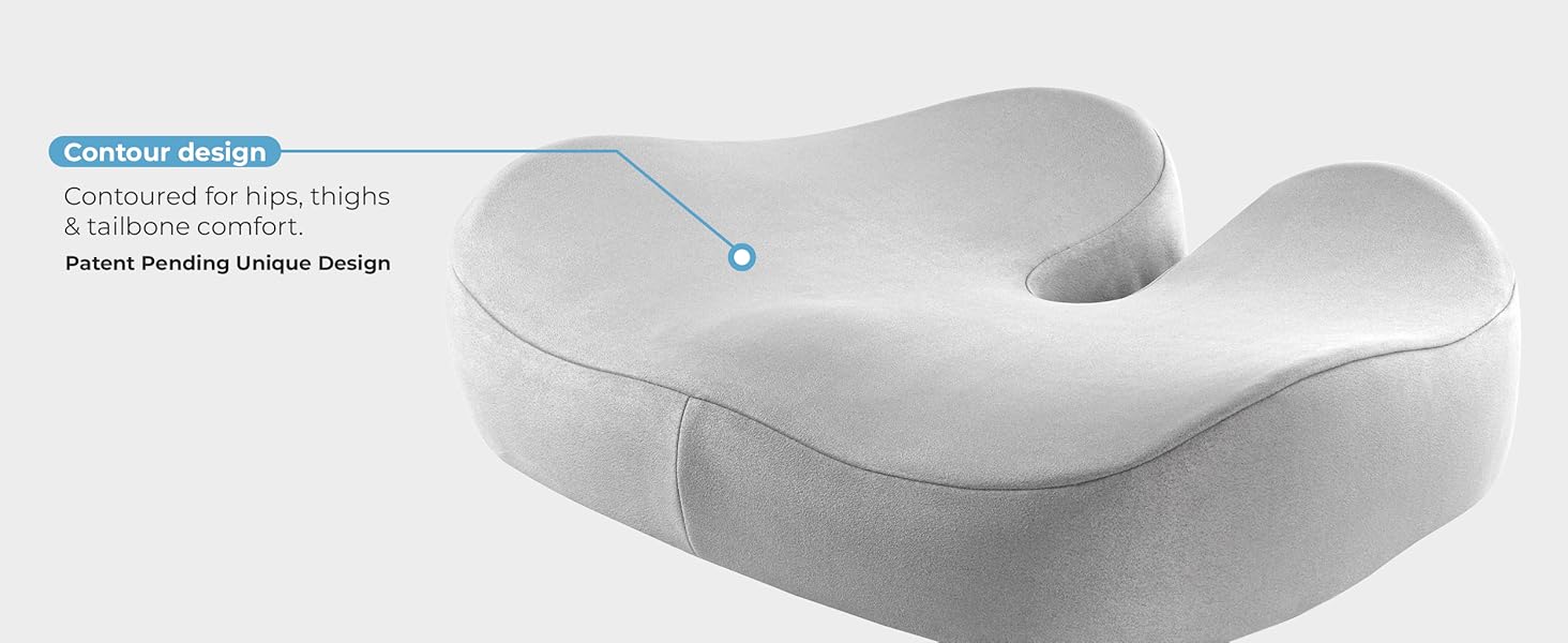 Seat Cushion Pillow - Contour Design