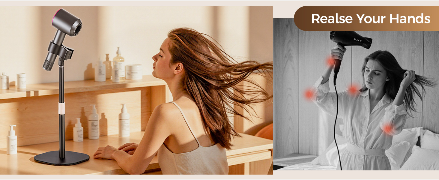 hair dryer holder
