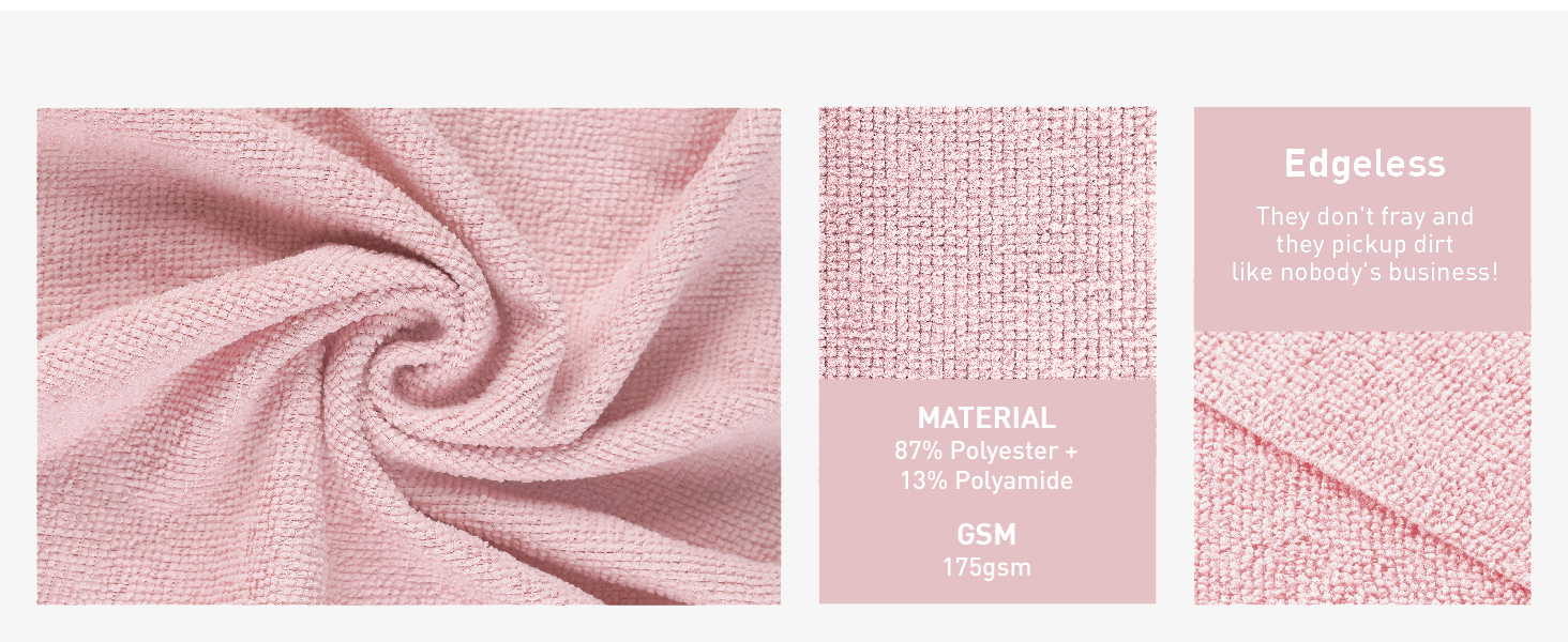 Fantasticlean Microfiber Cleaning Cloth Roll