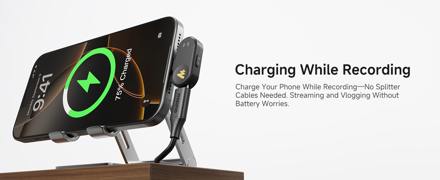 Charging While Recording