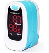 CONTEC LED CMS50M Pulse Oximeter,SpO2 and PR Value Waveform Blood Oxygen, Neck/Wrist Cord