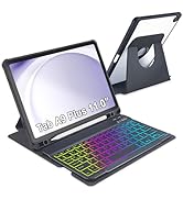 MePadKey Keyboard Case for Samsung Galaxy Tab A9 Plus 11.0 inch SM-X210/SM-X215/SM-X216, 360 Degr...
