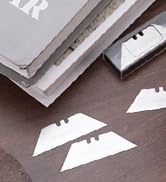 WORKPRO Folding Utility Knife Set Quick Change Blade, Back-lock Mechanism 3-piece with 10-piece E...