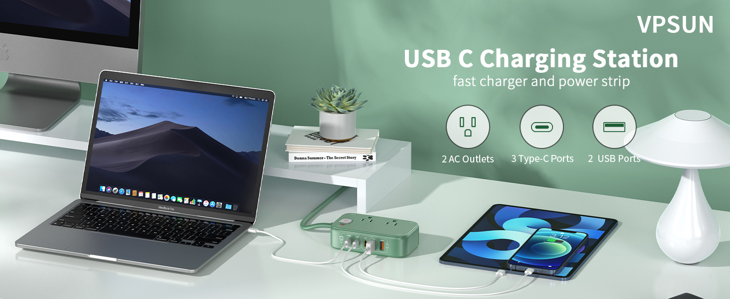 USB C Charging Station