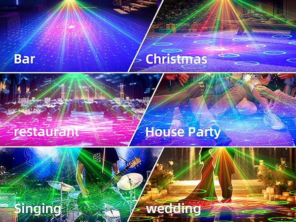 laser lights,party lights;stage lighting;disco ball;karaoke party decorations;strobe light