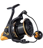 Dr.Fish Saltwater Spinning Reels, Full Metal Surf Fishing Reel, 13 +1 BB, 52LB Max Drag Ocean Sea...