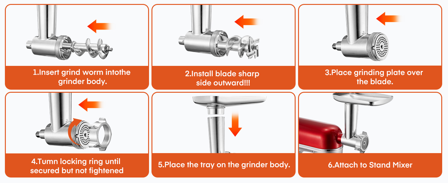 meat grinder attachment