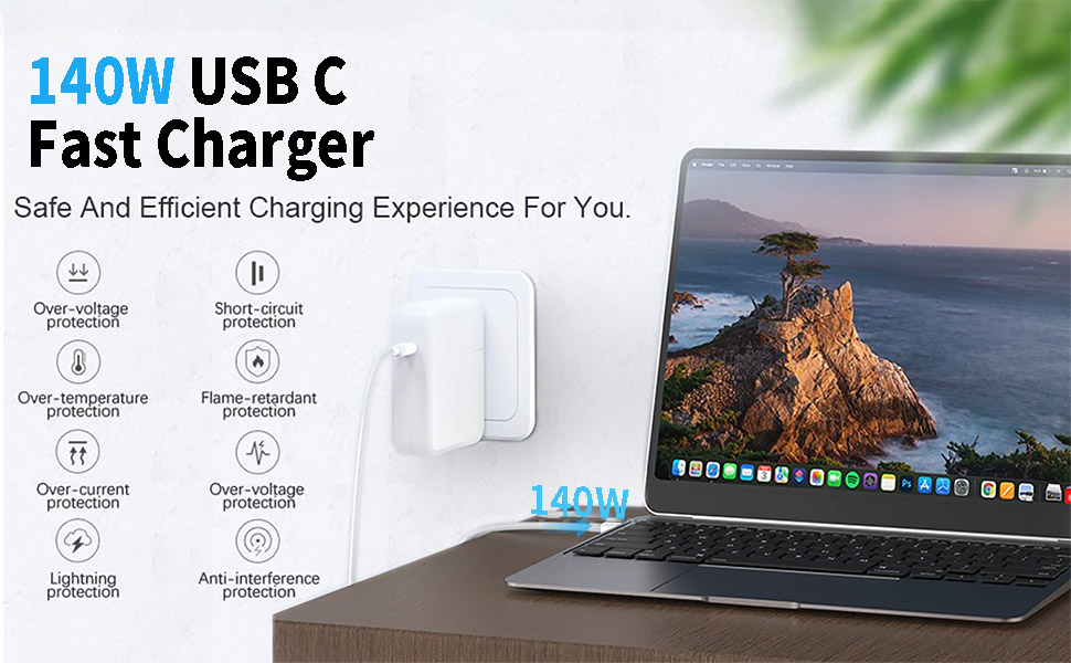 140W USB C Charger
