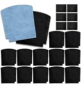 PURIMADE Hamilton TrueAir Replacement Carbon Filter, 12Pack Hamilton Beach TrueAir Filters with 6...