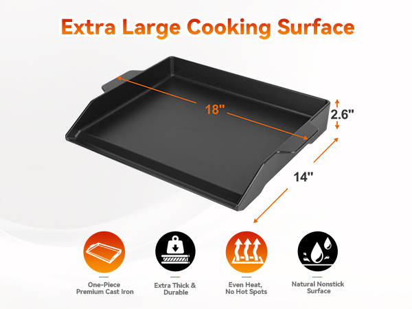 4 burner griddle