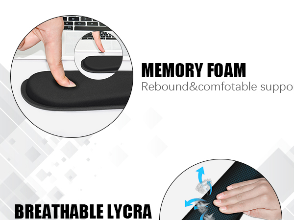 WRIST KEYBOARD PAD