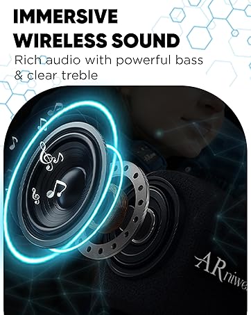rich audio with powerful bass &amp; clear treble