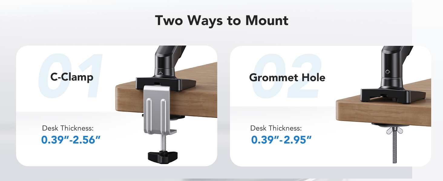 Two Ways to Mount
