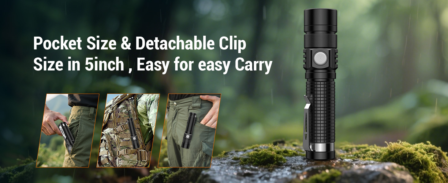 pocket small flashlight