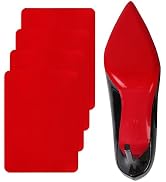 Ashoesert Red Bottoms Shoe Sole Protector, 4 Pcs Self-Adhesive Shoe Bottom Protector for Christia...