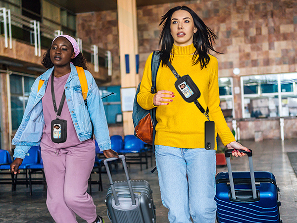 clip and go phone strap lanyard crossbody cross body adjustable cell wristlet wrist wallet rfid