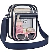USPECLARE Clear Bag for Stadium Events Clear Messenger Bag for Men and Women