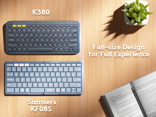 full size foldable keyboard