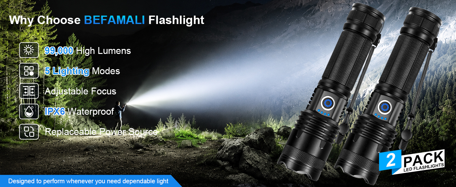 Flashlight Rechargeable