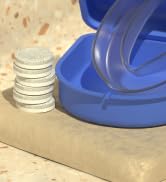 partial denture cleaner retainer cleaner fsa eligible retainer cleaner machine