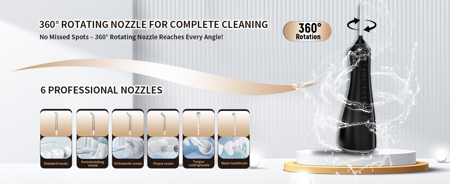 6 Professional Nozzles