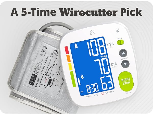 greater goods bluetoth blood pressure monitor validated device
