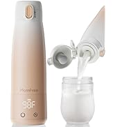 Portable Bottle Warmer for Breastmilk: Baby Milk Warmer with Smart Touch LED Temperature Control ...