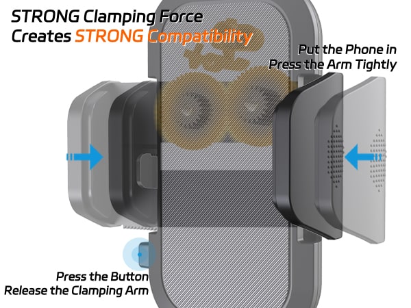 Strong clamping force