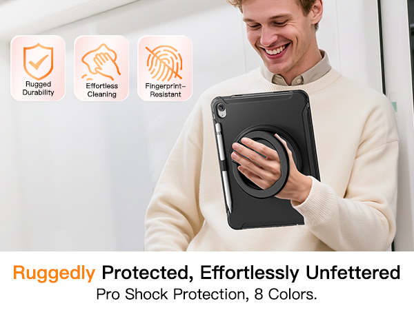 ruggedly protected, effortlessly unfettered