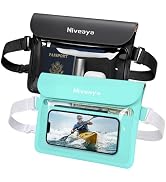 Niveaya IPX8 Waterproof Fanny Pack, Waterproof Pouch Dry Belt Bag for Beach, Kayaking, Swimming, ...