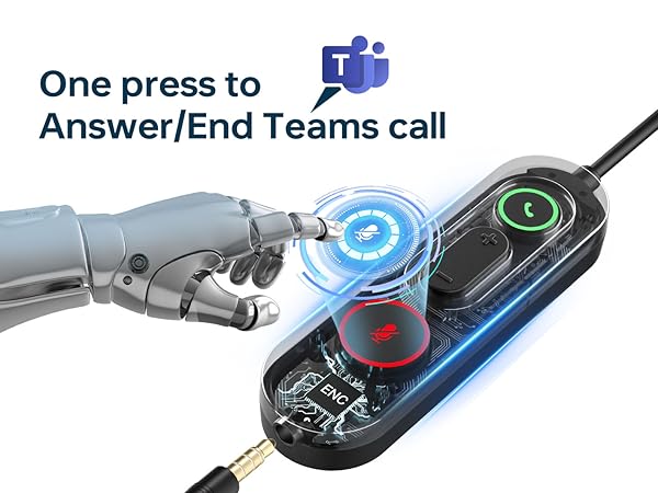 wfh headset with microphone noise cancellation, wired noise cancelling headphones with mic