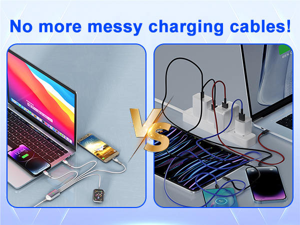 charger with multiple connectors