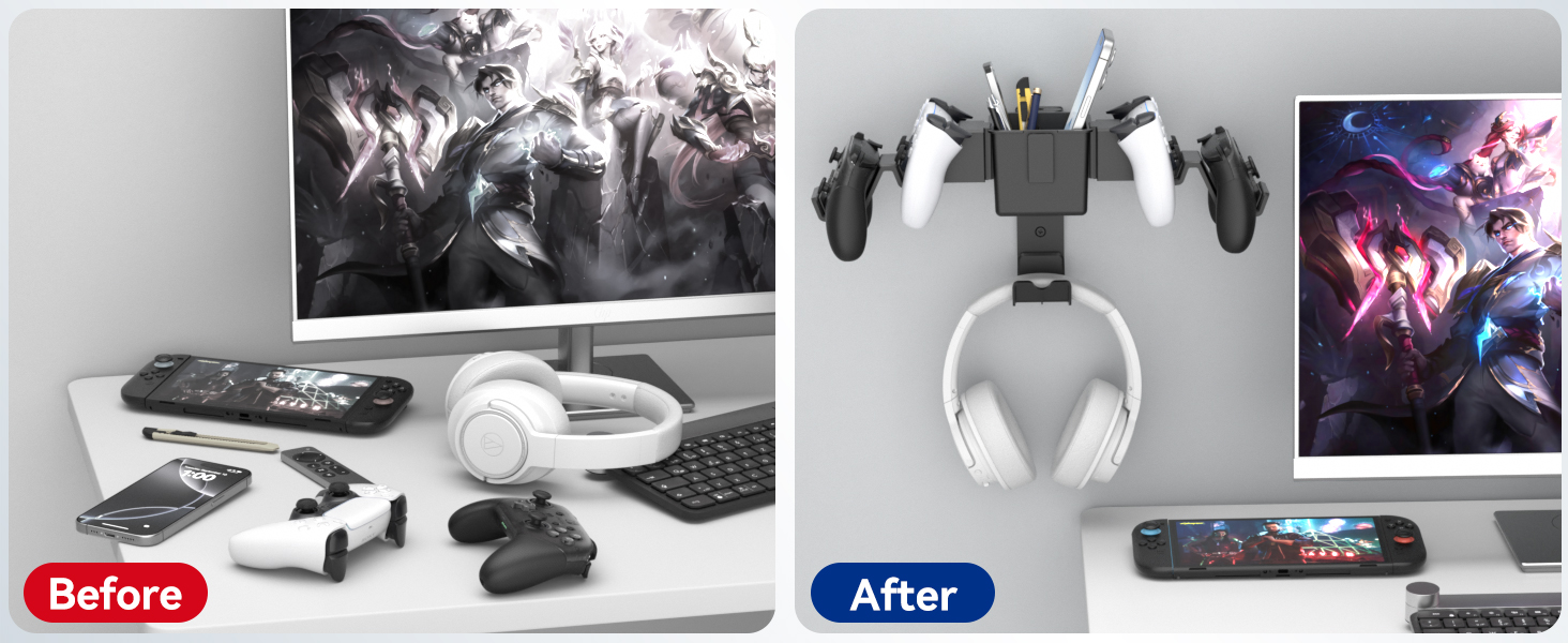 headphone wall mount