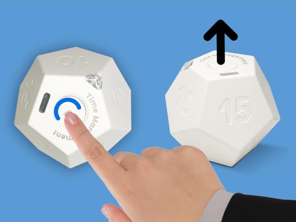 creaviva pomodoro cube timer easy to use