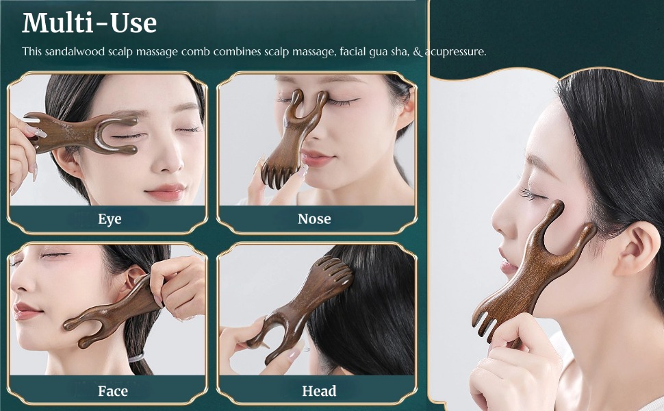 Facial Wood Gua Sha Tool