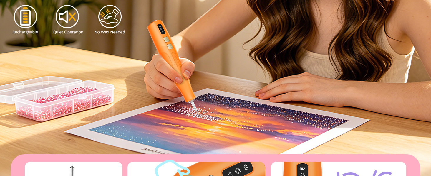 electric diamond painting pen