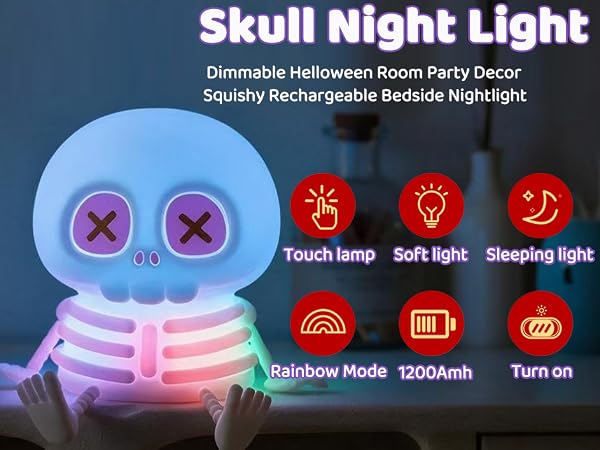 Skull Night Light