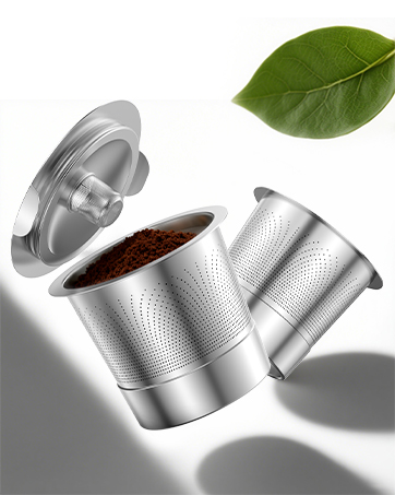 NUKALO Stainless steel coffee pods