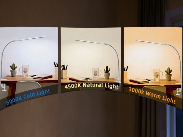 desk lamp with clamp