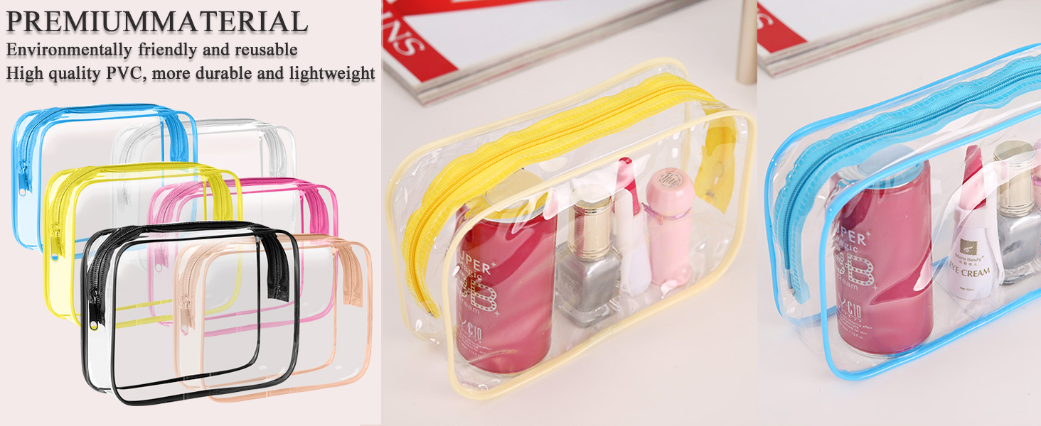 Clear Travel Toiletry Bag