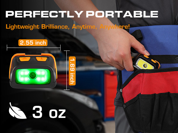 PERFECTLY PORTABLE. Lightweight Brilliance, Anytime, Anywhere!