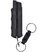 SABRE Pepper Spray, Quick Release Keychain for Easy Carry and Fast Access, Finger Grip for More A...