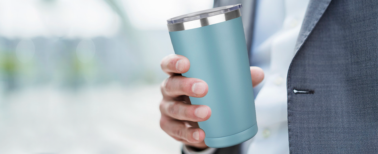 Tumbler with Lids and Straws