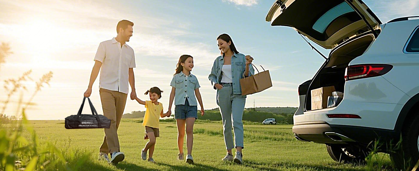 Portable Projection Screen