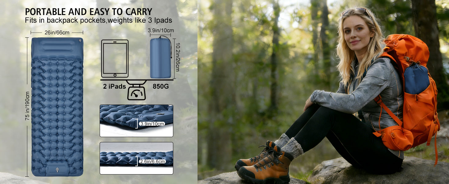 Ergonomic Camping Mattress
