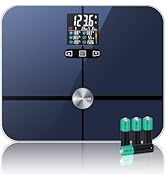 Lepulse Body Fat Scale, Scale with Bmi, Body Fat, Muscle Mass, Digital Bathroom Scale Body Compos...