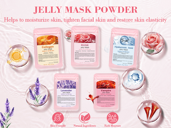 jelly mask powder