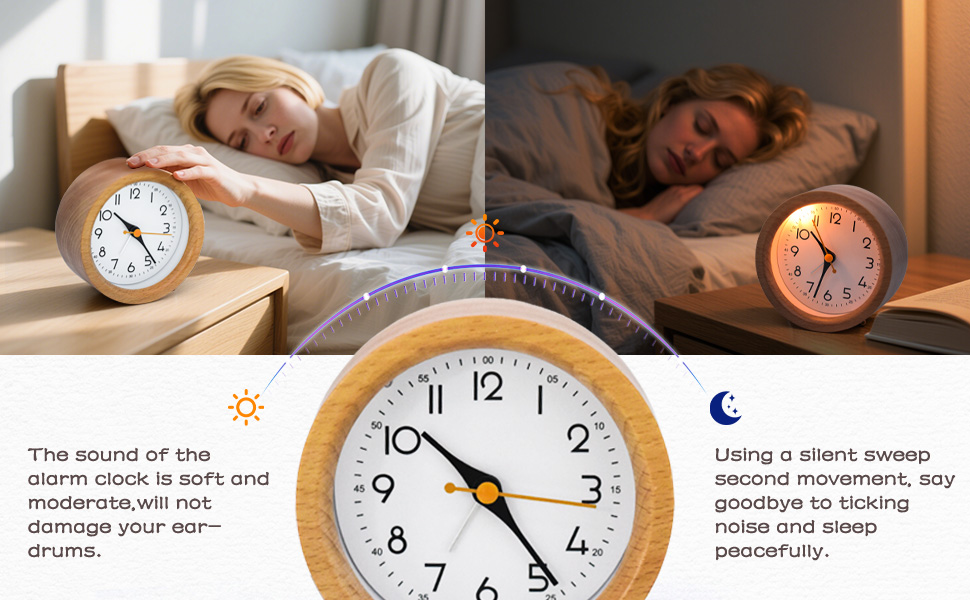 Silent Alarm Clock