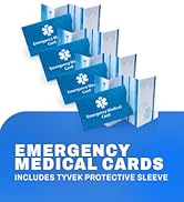 akert bracelets men personalized necklace card elderly wallet id emergency alert contact safety